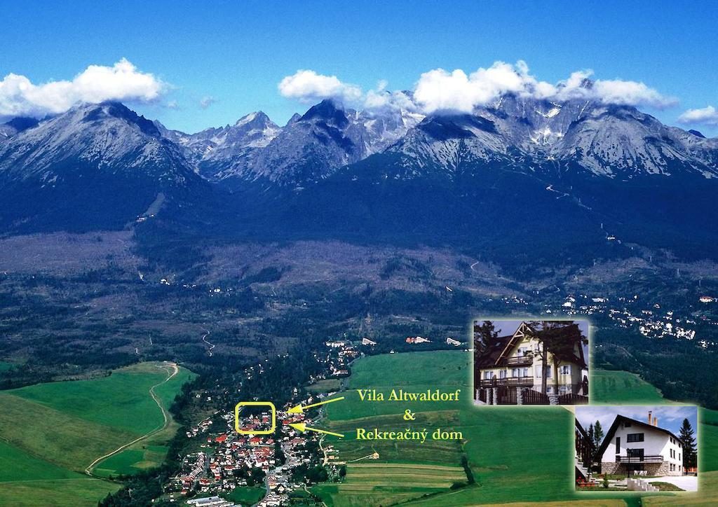 Rekreacny Dom Altwaldorf Vysoke Tatry Vila Stará Lesná Exterior foto